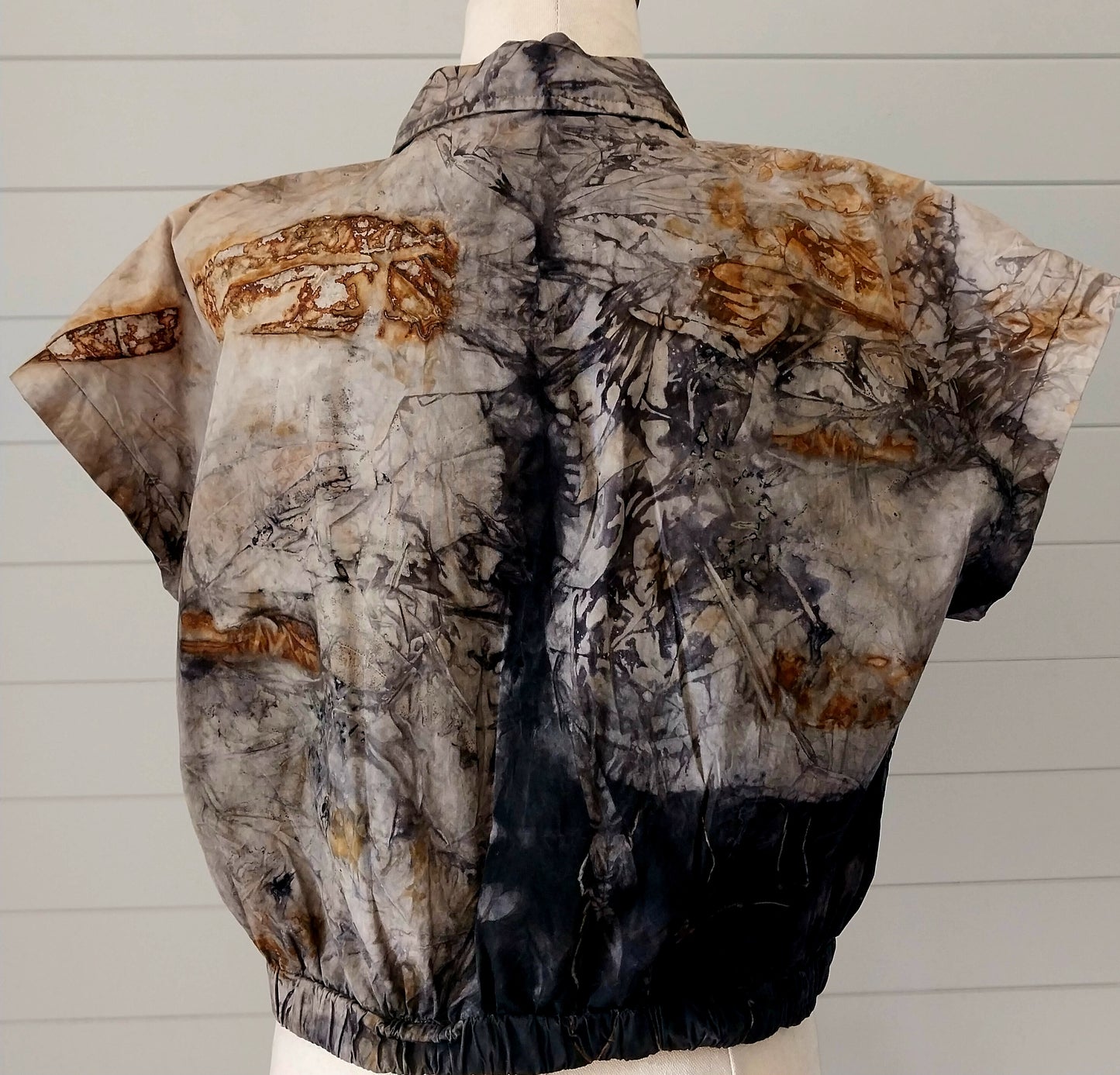 PLT03| Reclaimed Eco Print Top