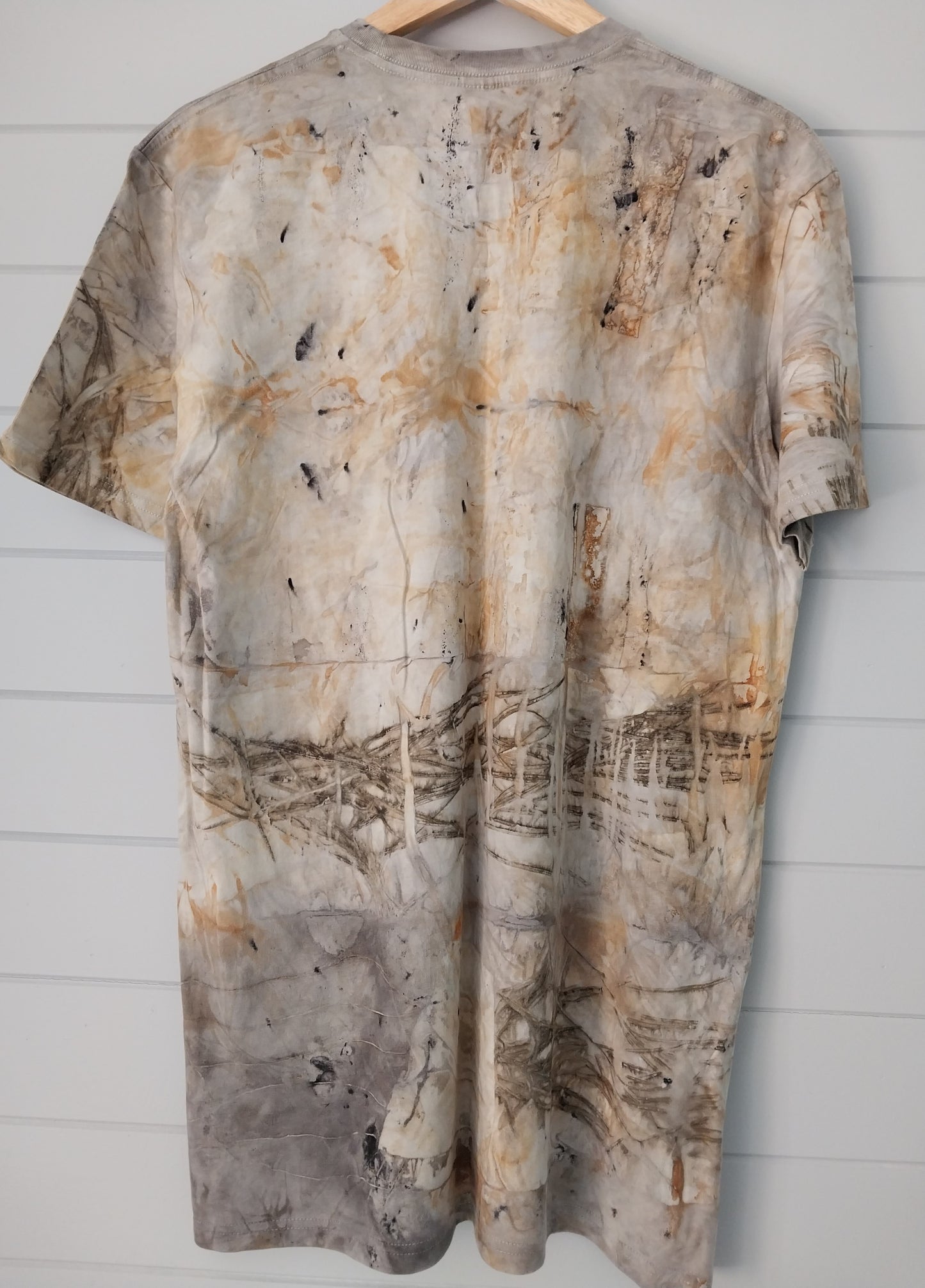 Eco Print T-shirt L