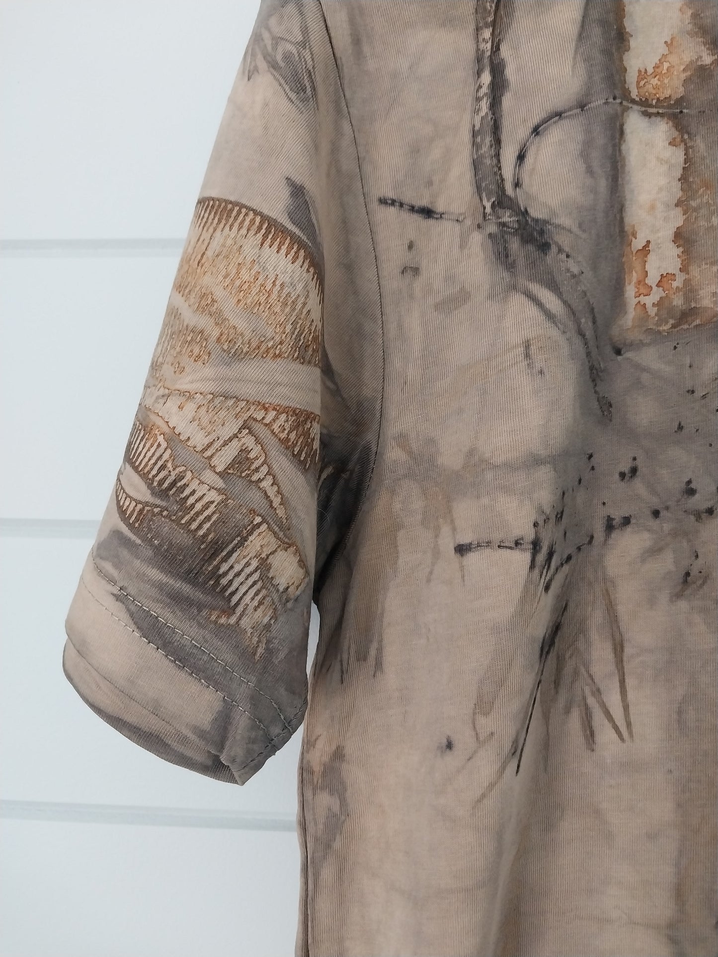 Eco Print T-shirt M