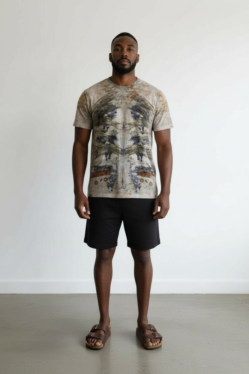 Eco Print T-shirt M