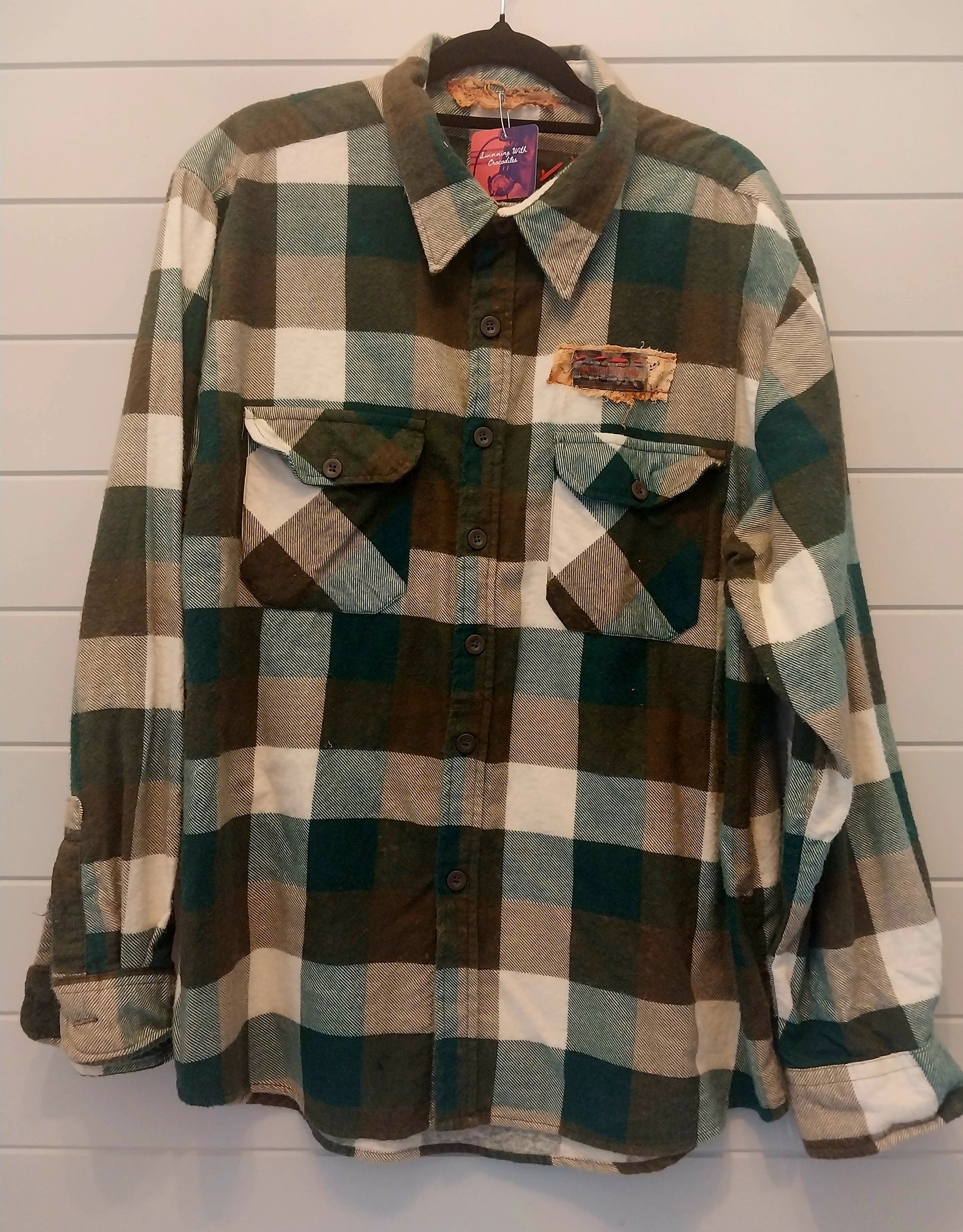 FL02| Reworked Flanno Unisex Shirt XL