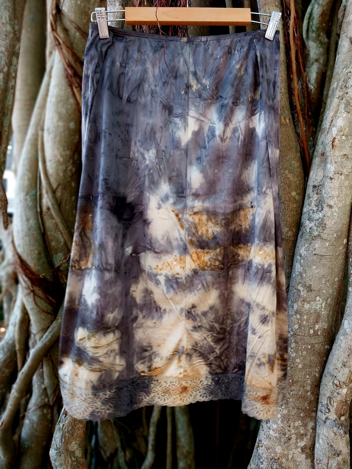 Vintage Half Slip - Eco Print