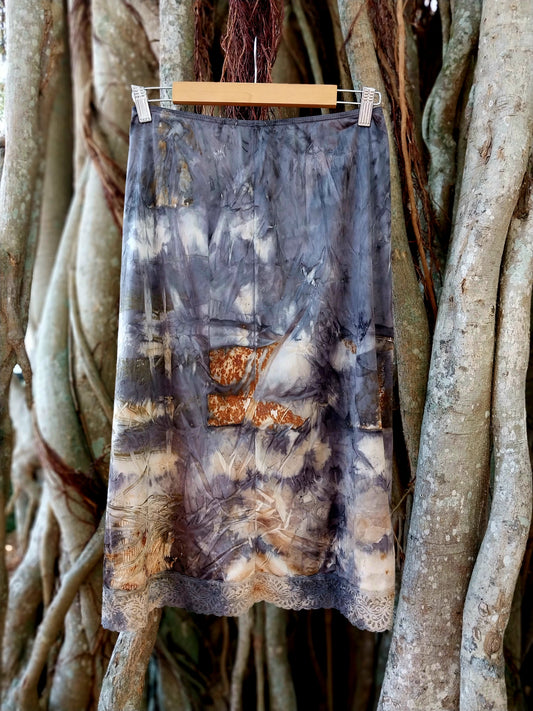 Vintage Half Slip - Eco Print