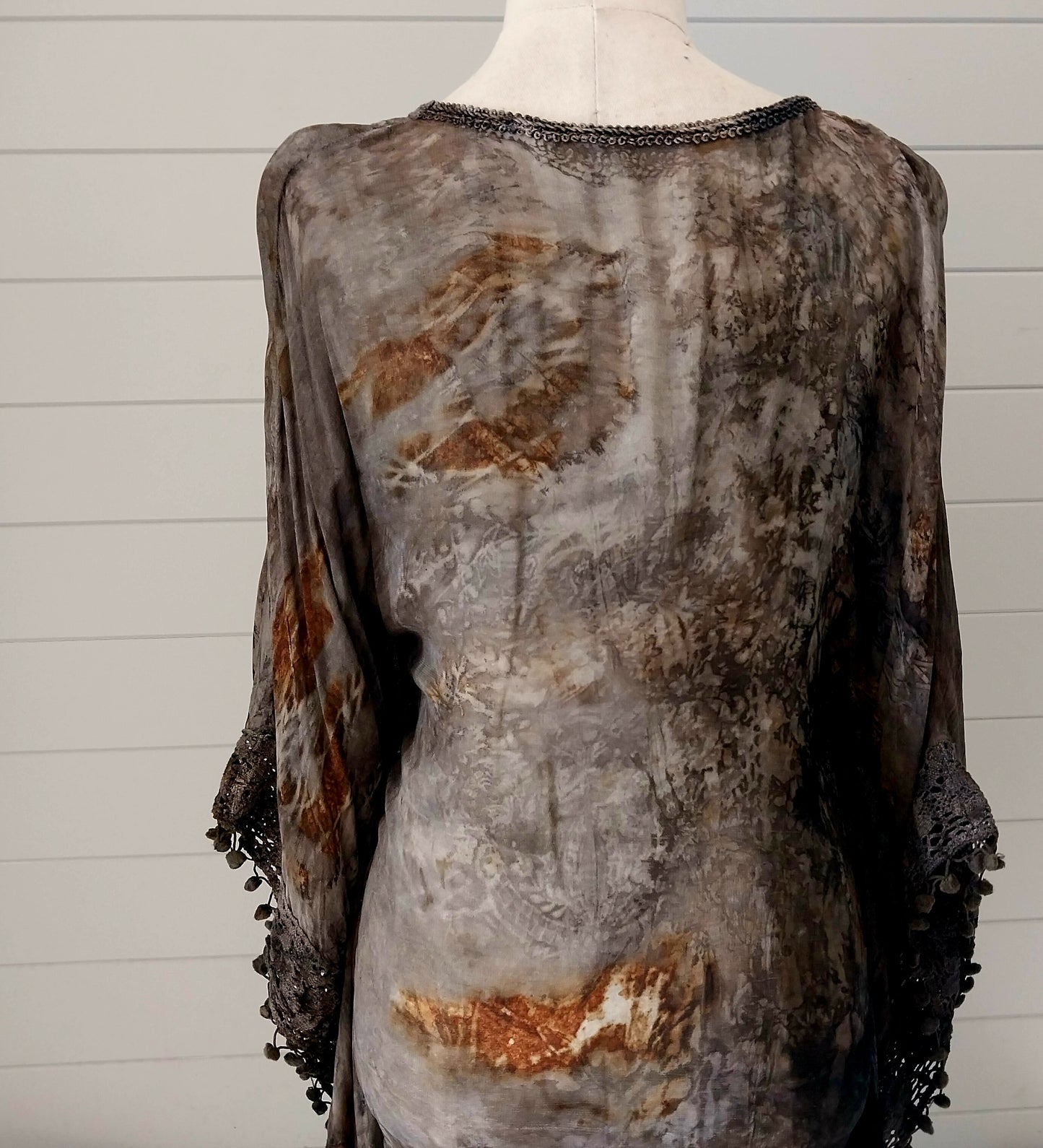 PLT02| Reclaimed Kaftan Top S