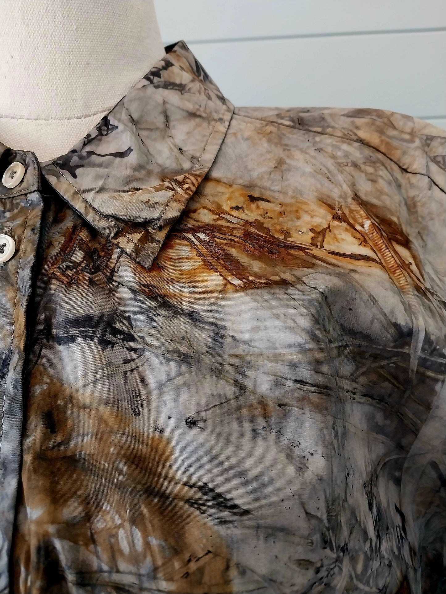 PLT03| Reclaimed Eco Print Top