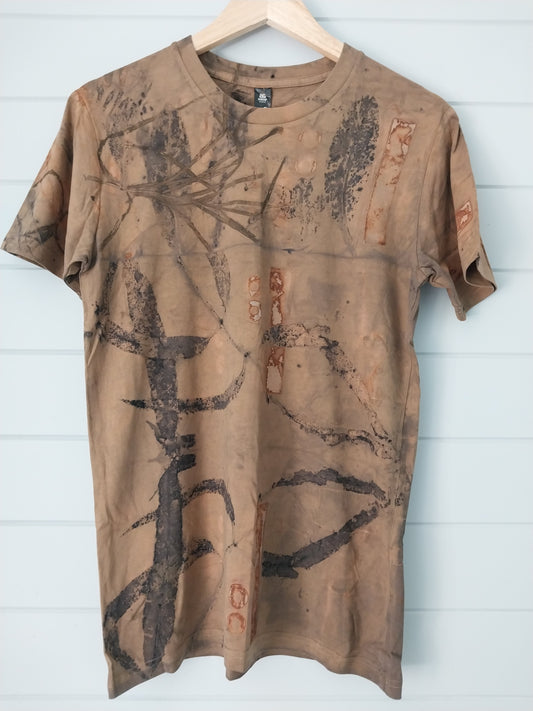 Eco Print T-shirt S
