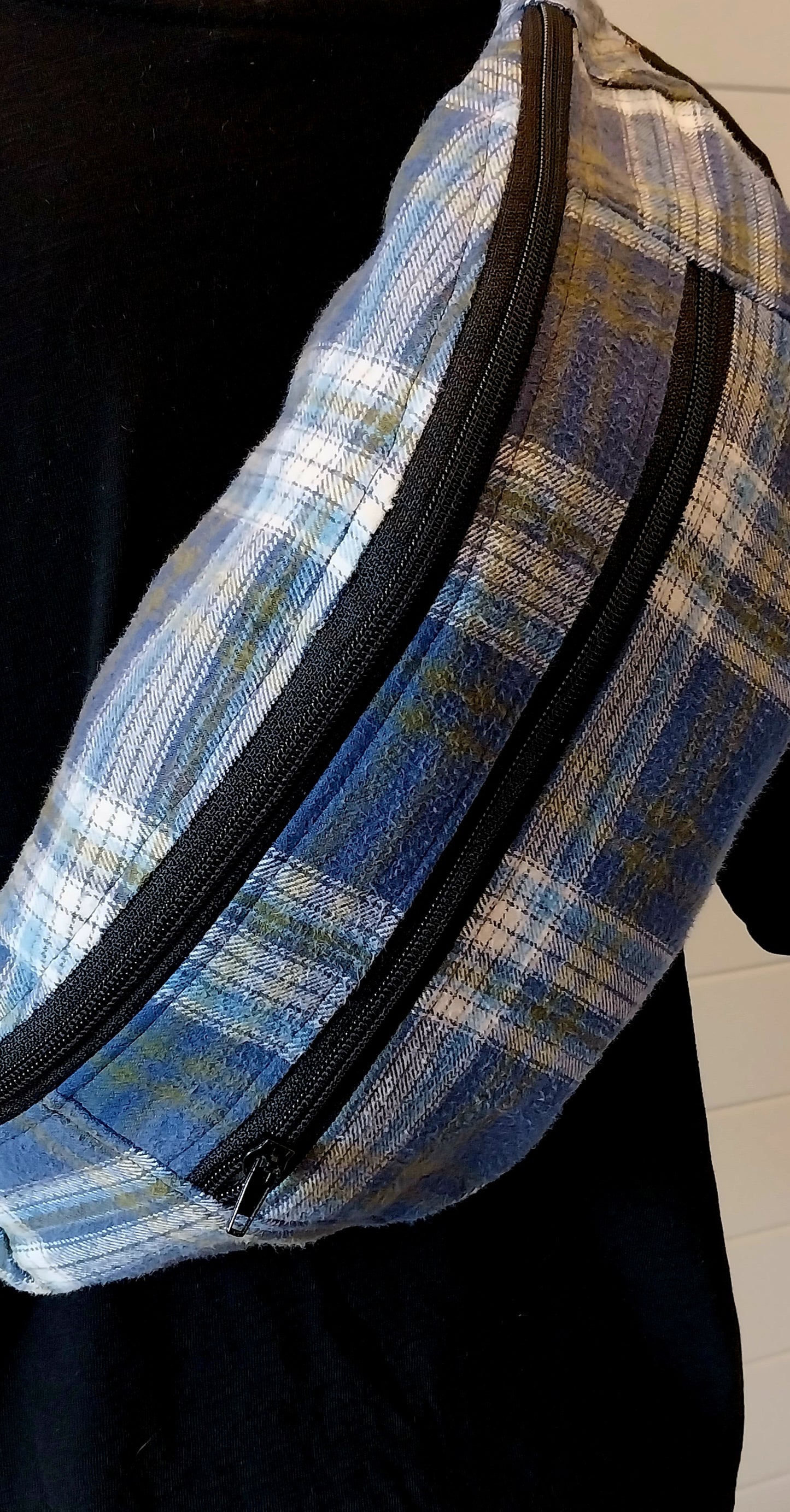 TP03| Reworked Flannelette Utility Bag