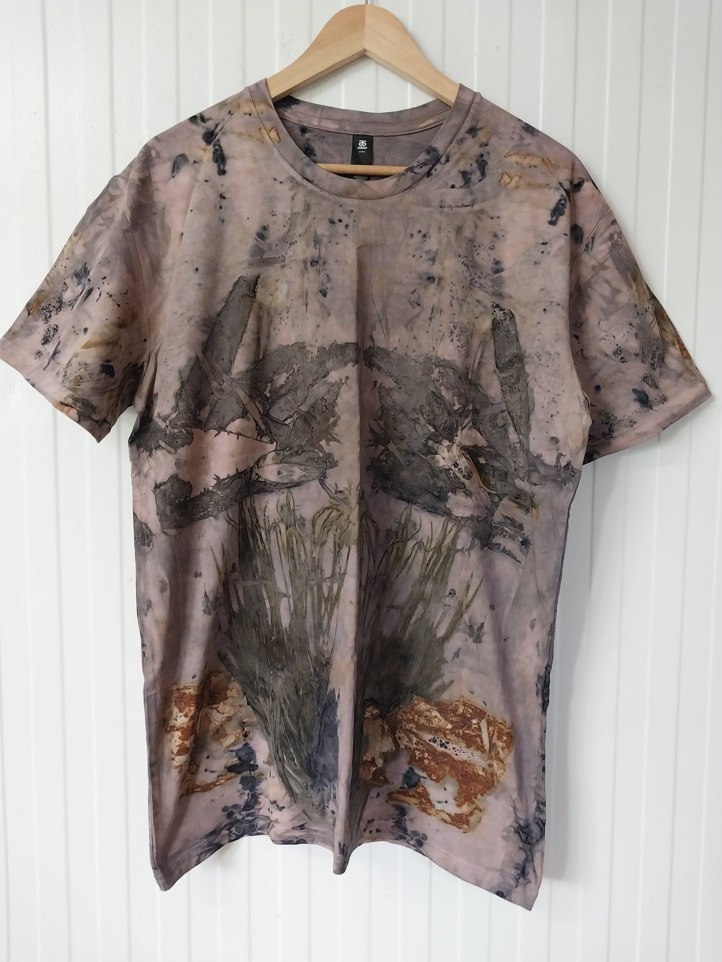 Eco Print T-shirt L