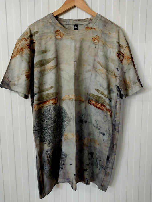 Eco Print T-shirt XL