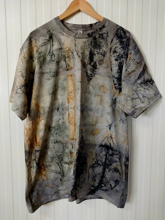 Eco Print T-shirt XL