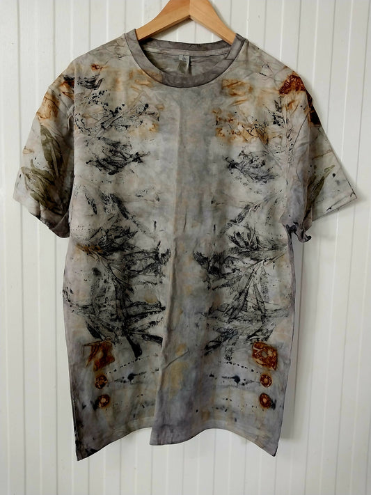 Eco Print T-shirt S