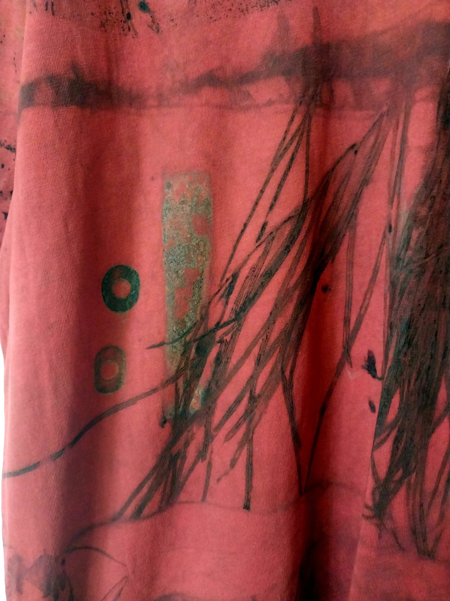 Eco Print T-Shirt XL