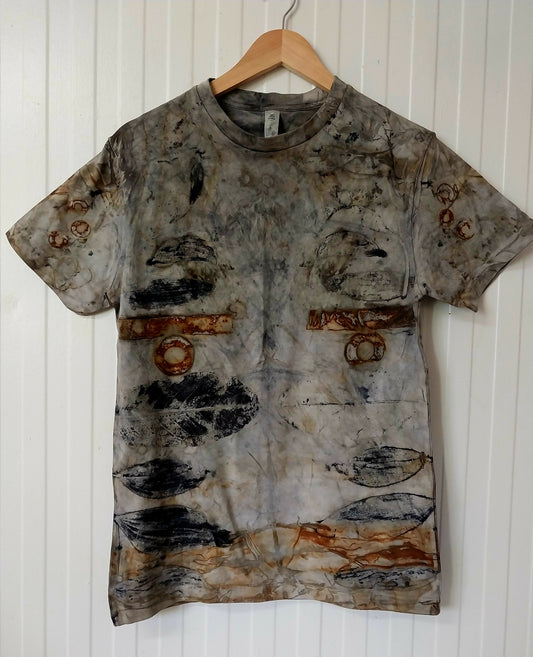 Eco Print T-Shirt S