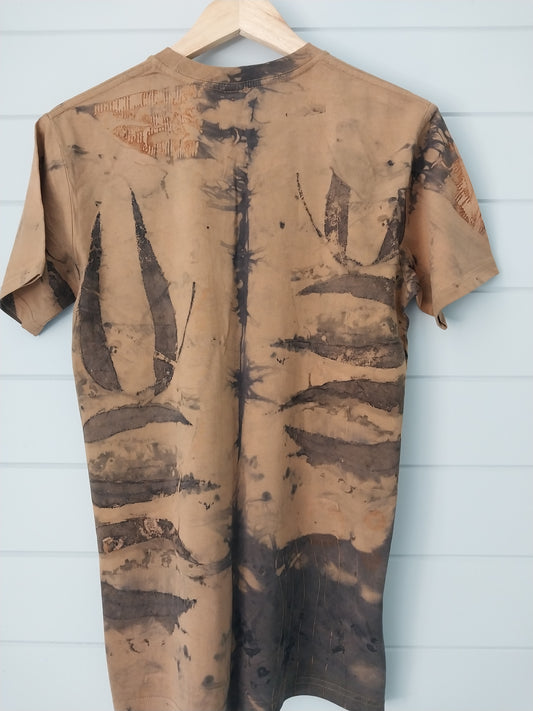 Eco Print T-shirt M