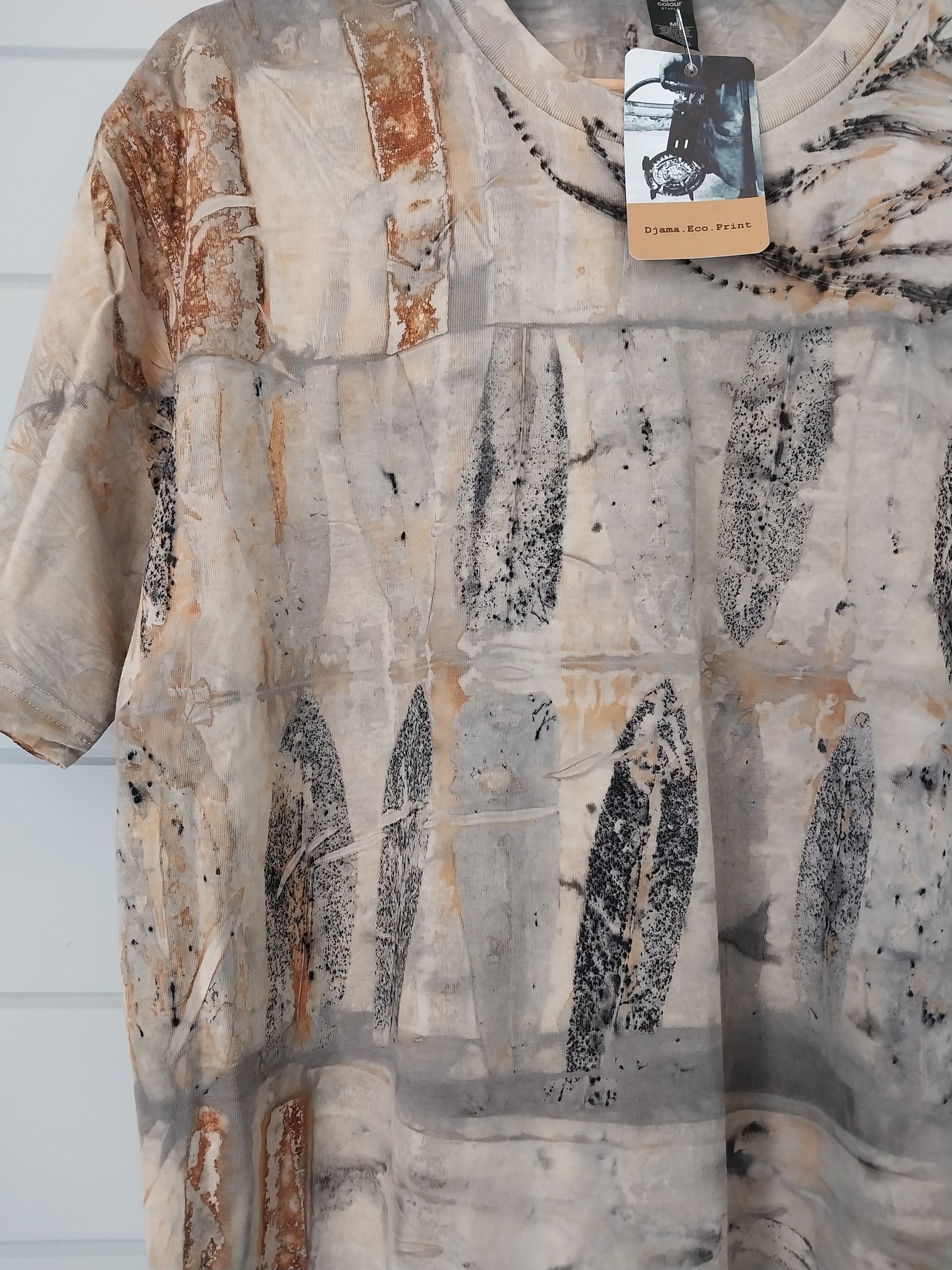Eco Print T-shirt M
