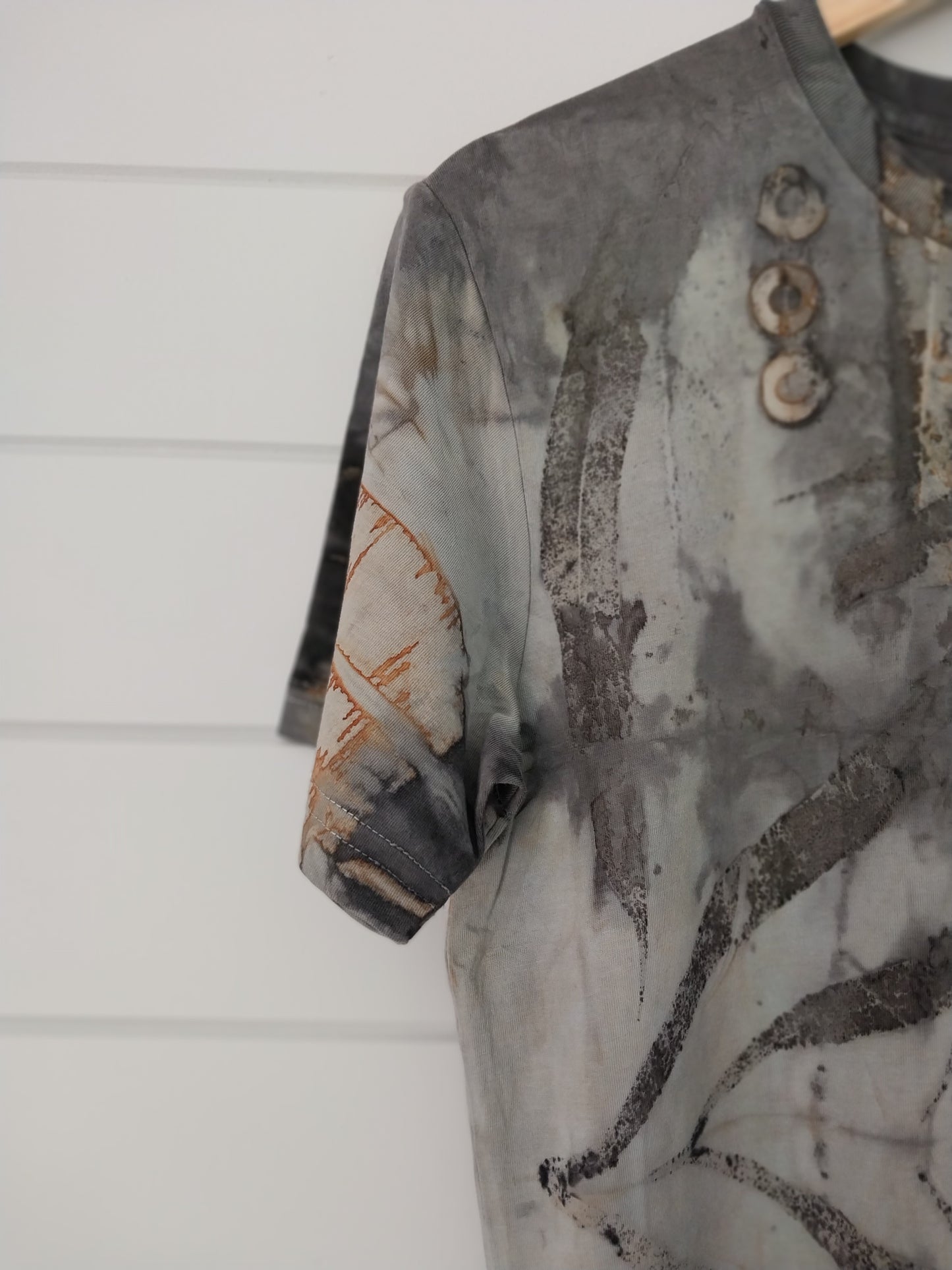 Eco Print T-shirt S
