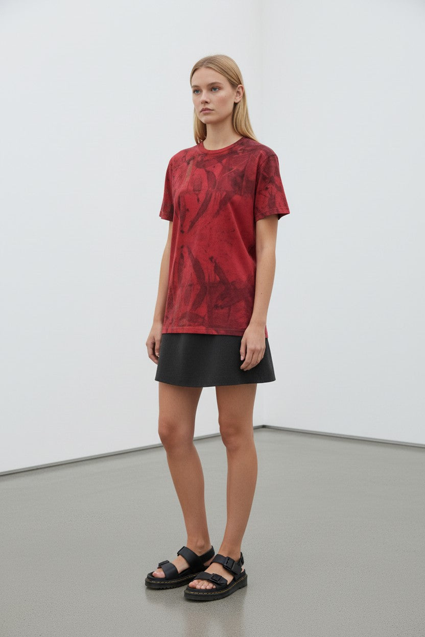 Eco Print T-shirt M