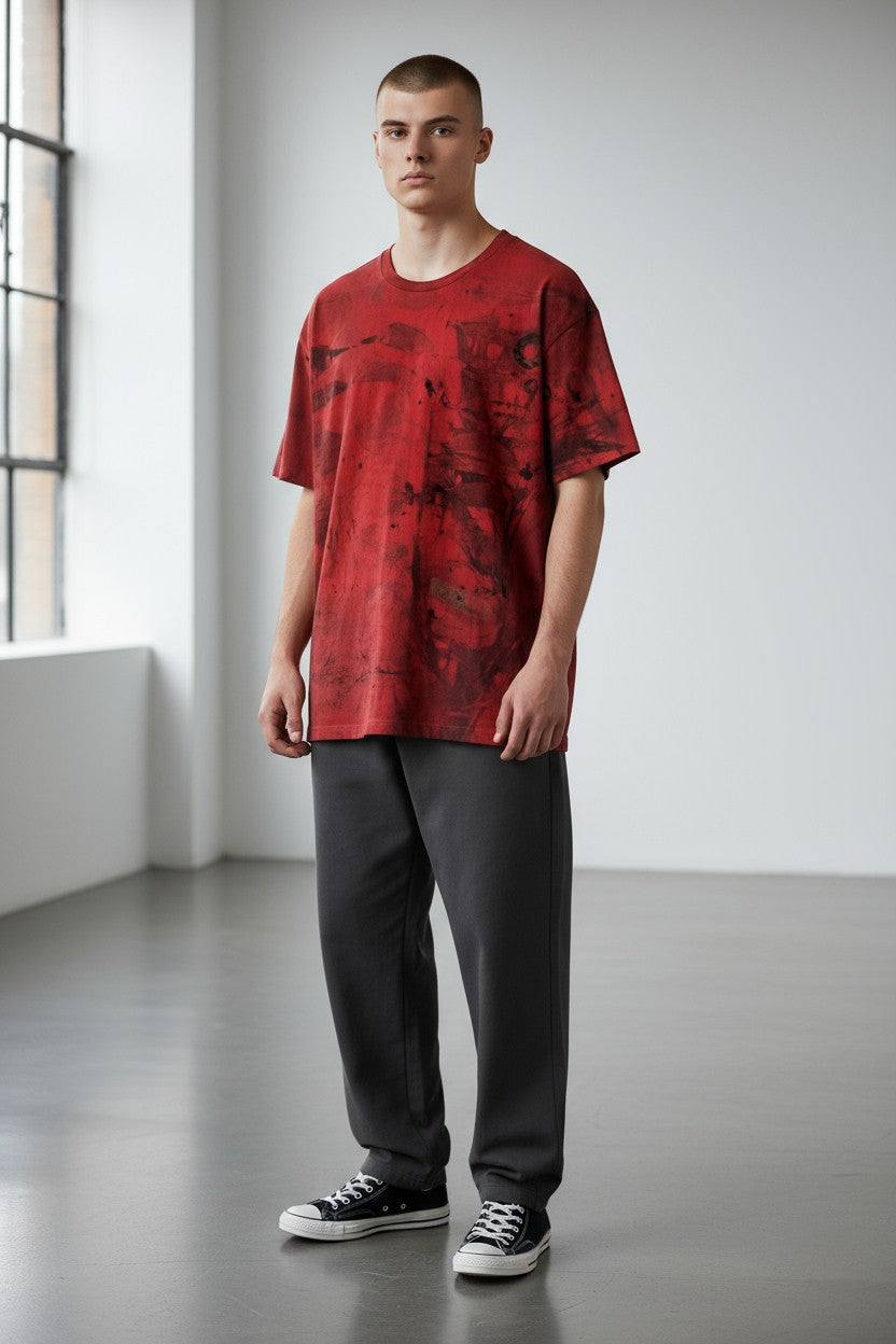 Eco Print T-shirt XL