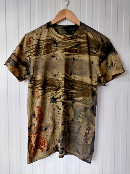 Eco Print T-Shirt S