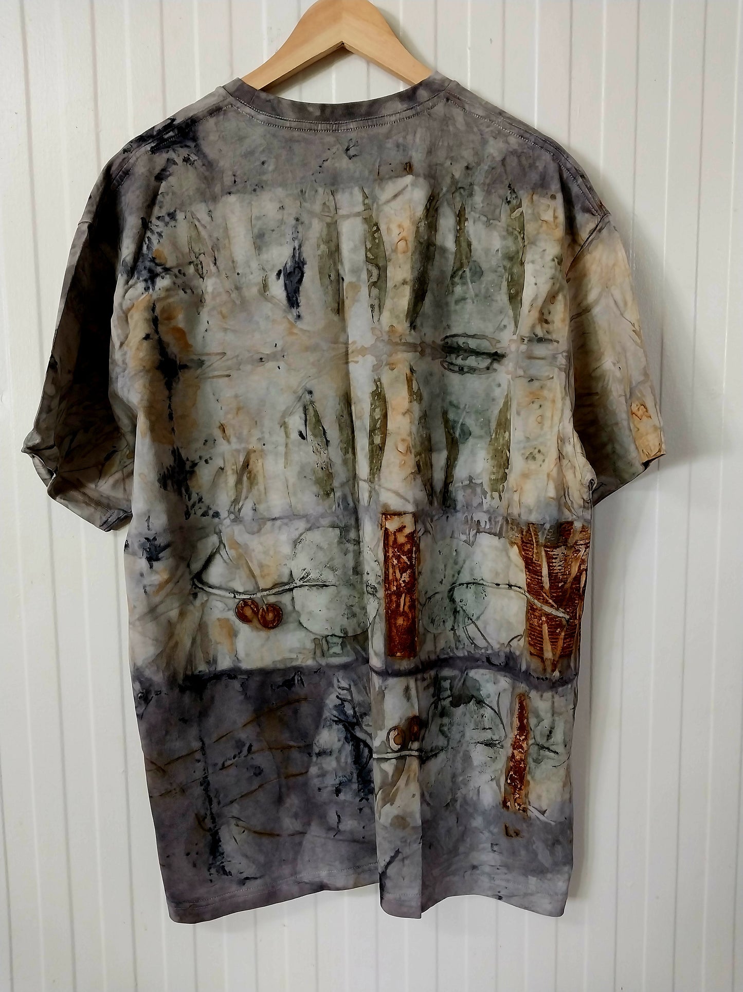 Eco Print T-shirt XL