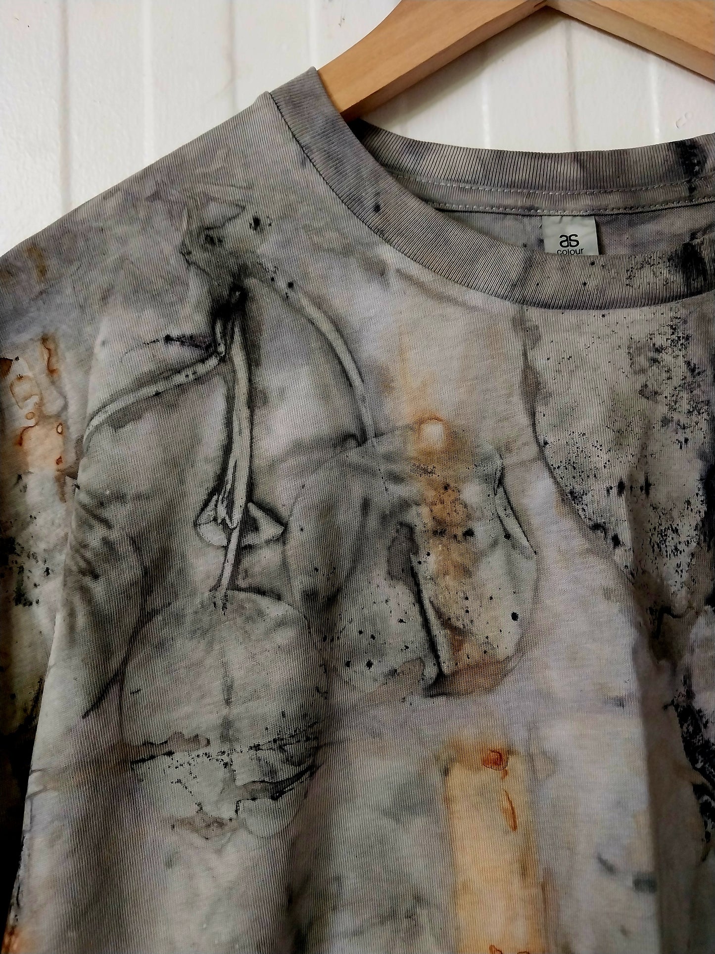 Eco Print T-shirt XL